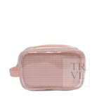 DUO GINGHAM CLEAR - GINGHAM TAFFY - Cosmetic & Toiletry Bags