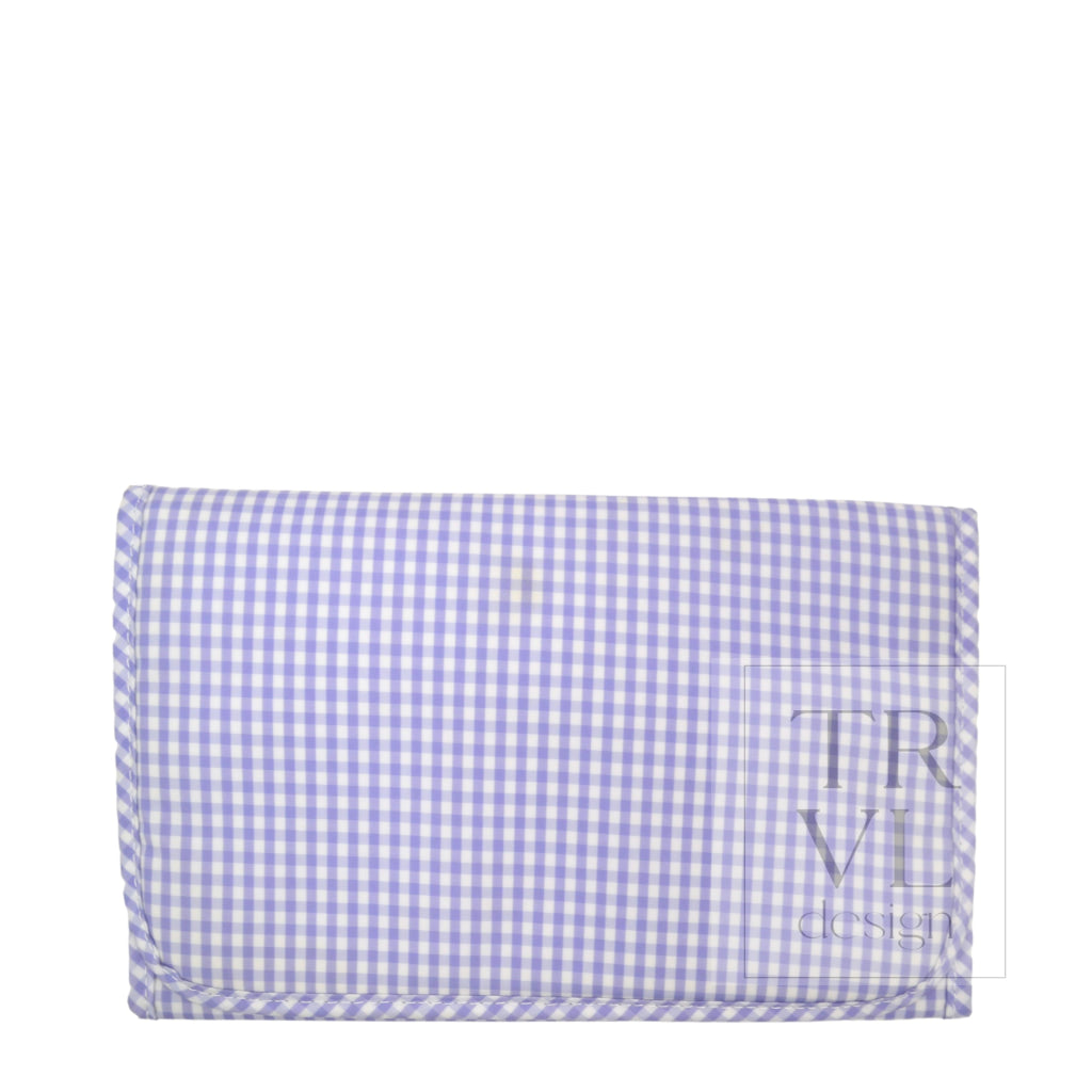 GAME CHANGER PAD - GINGHAM LILAC - Changing Mats