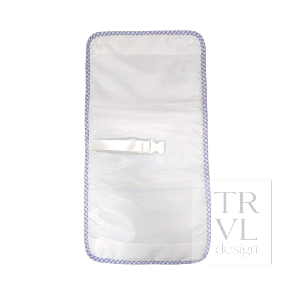 GAME CHANGER PAD - GINGHAM LILAC - Changing Mats