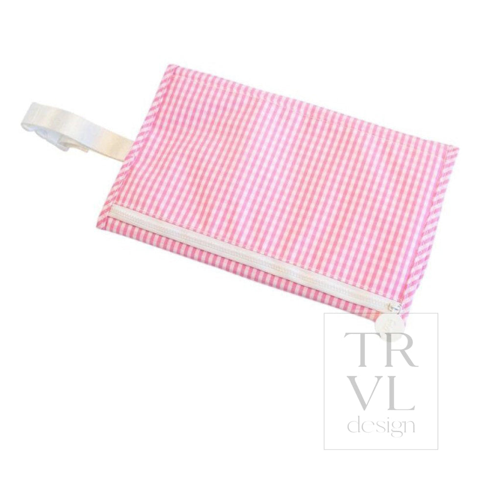 GAME CHANGER PAD - GINGHAM PINK - Changing Mats