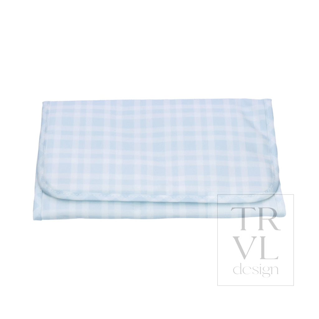 GAME CHANGER PAD - PIMLICO PLAID BLUE - Changing Mats