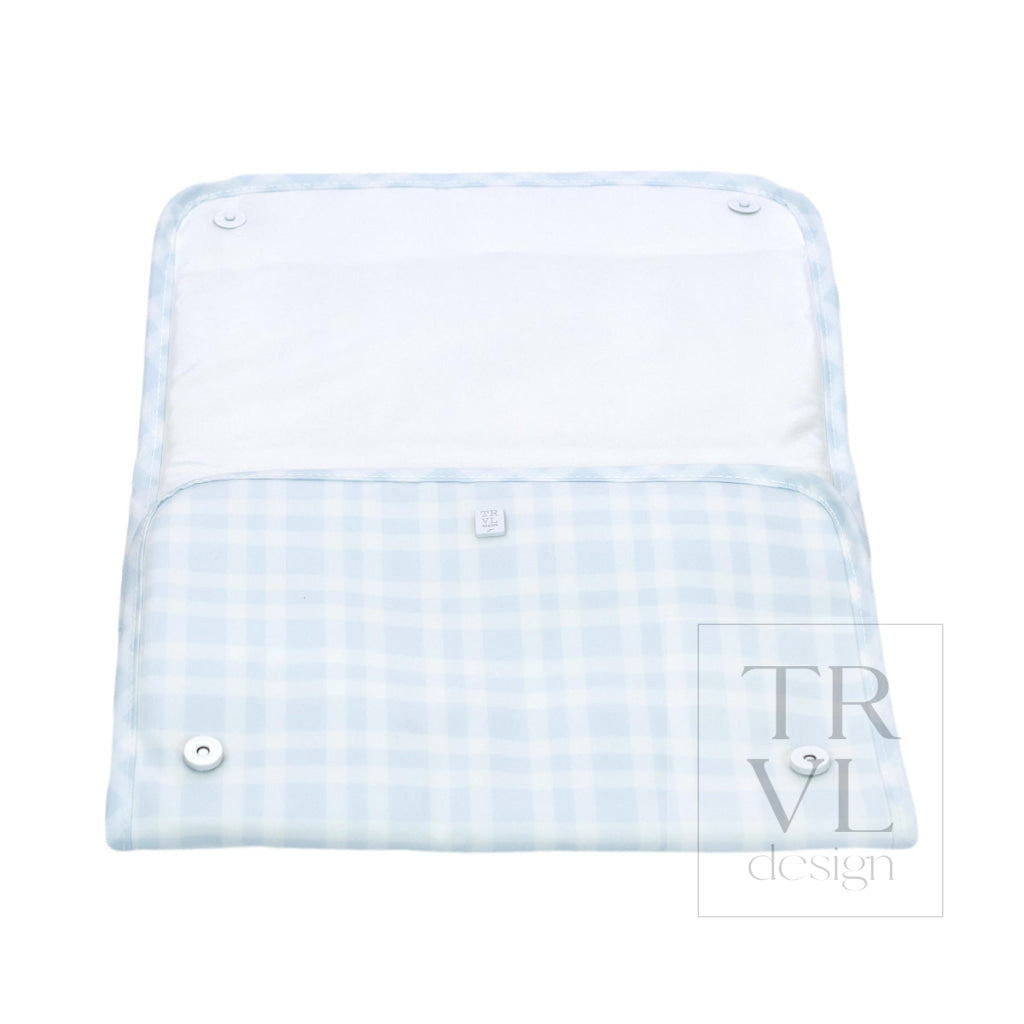 GAME CHANGER PAD - PIMLICO PLAID BLUE - Changing Mats