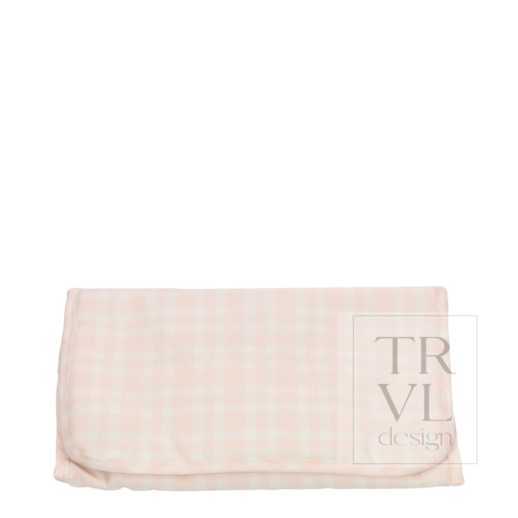 GAME CHANGER PAD - PIMLICO PLAID PINK - Changing Mats
