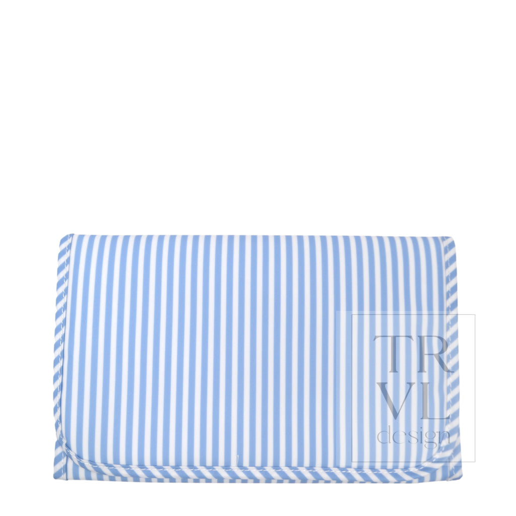 GAME CHANGER PAD - PIMLICO STRIPE CHAMBRAY - Changing Mats