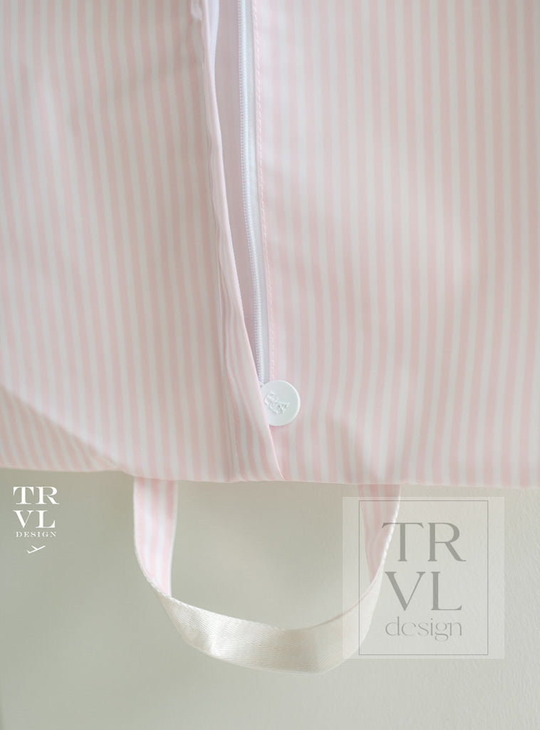Garment Bag - Pimlico Stripe Pink *New! *In Stock