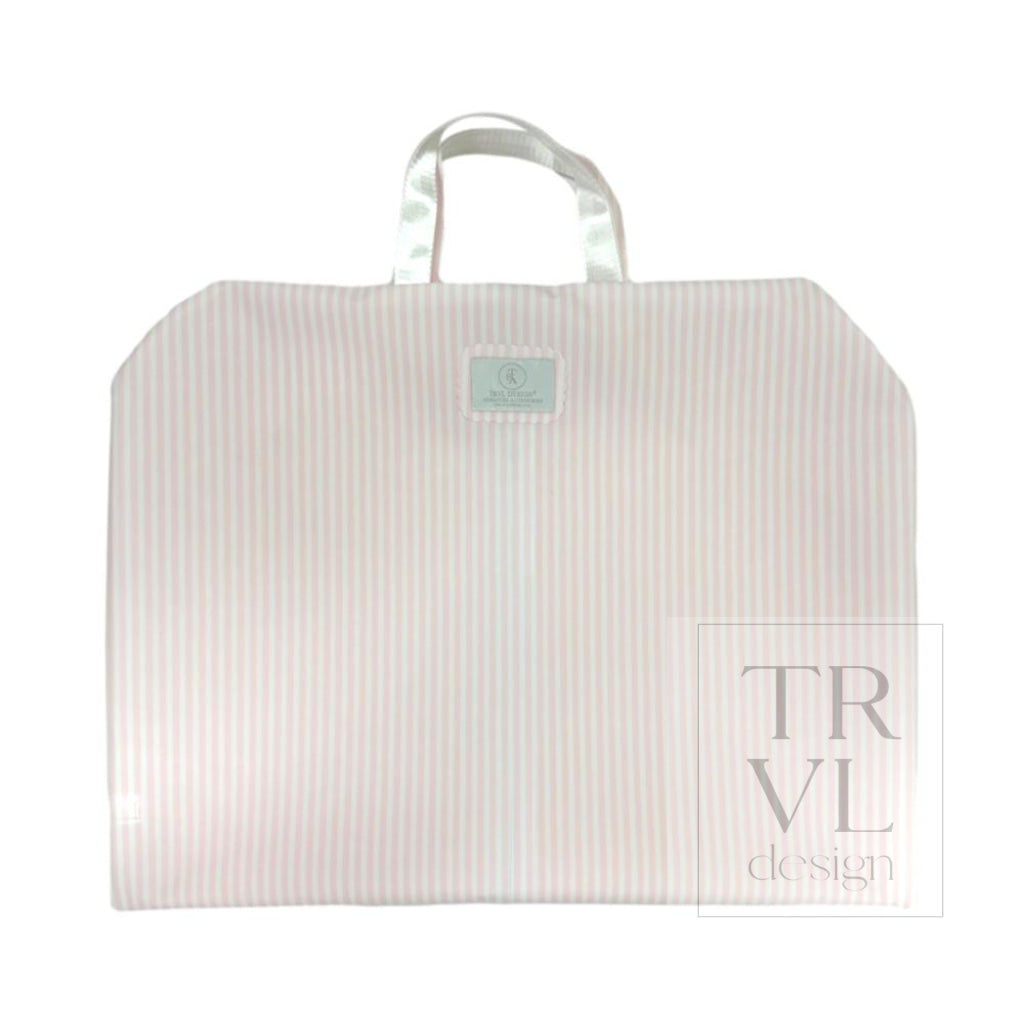 Garment Bag - Pimlico Stripe Pink *New! *In Stock Pimlico Stripe Pink