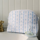GOODIE COSMETIC BAG - RIBBON FLORAL PINK - Cosmetic & Toiletry Bags