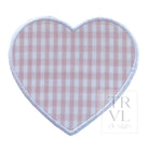 Heart Appliqué *2 Pc Pre - Pack* Gingham Taffy