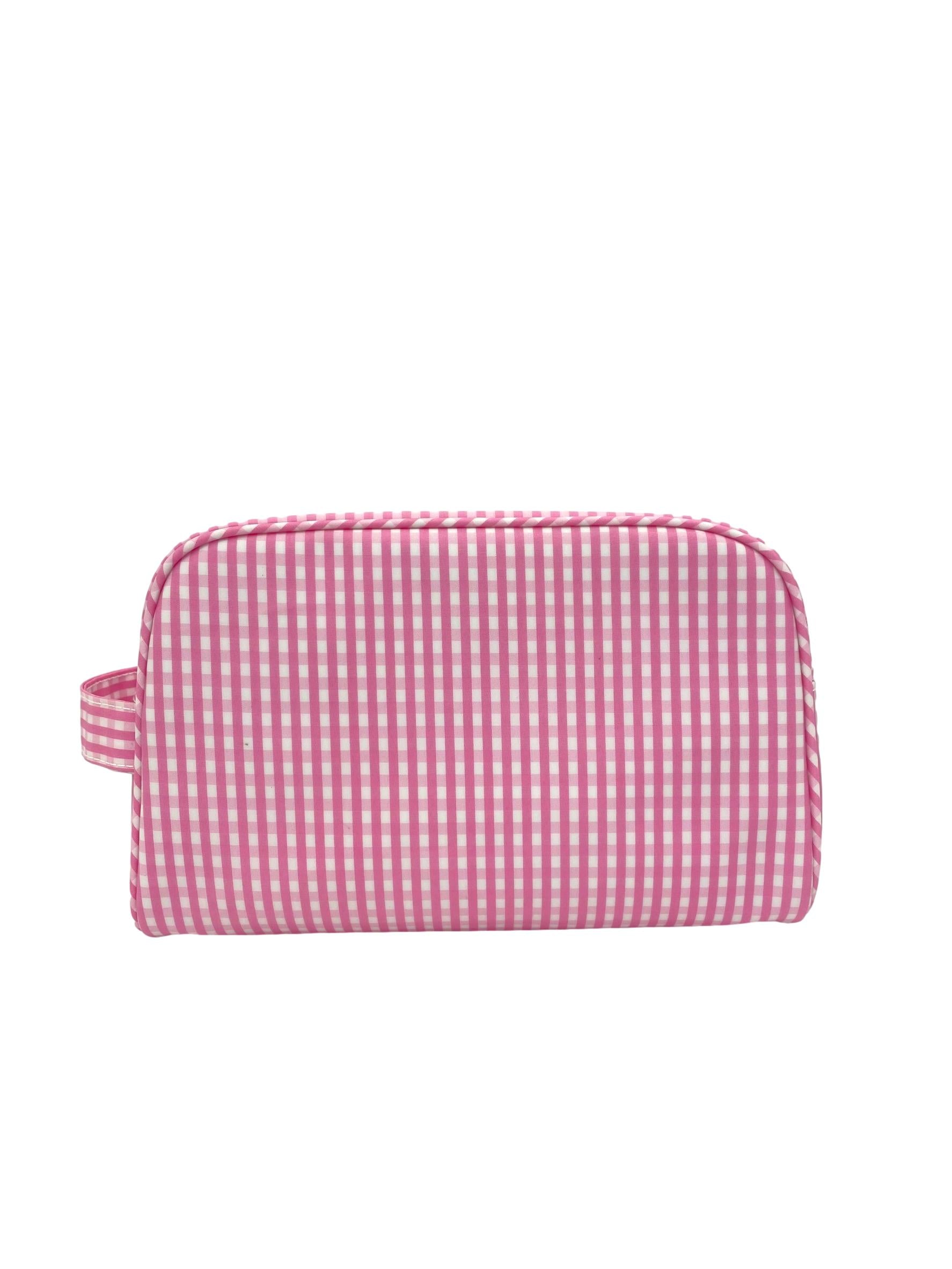 Cosmetic Bag - STOWAWAY - BAG GINGHAM PINK