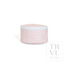 JEWEL ROUND CASE - BALLET PINK - Jewelry Holders
