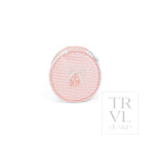 JEWEL ROUND CASE - BALLET PINK - Jewelry Holders