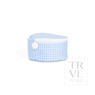JEWEL ROUND CASE - GINGHAM SKY - Jewelry Holders