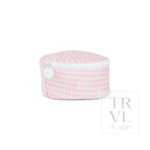 JEWEL ROUND CASE - GINGHAM TAFFY - Jewelry Holders