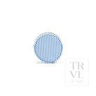 JEWEL ROUND CASE - PIMLICO STRIPE CHAMBRAY - Jewelry Holders