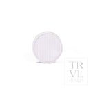 JEWEL ROUND CASE - PIMLICO STRIPE PINK - Jewelry Holders