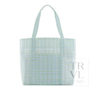 JUMBO TOTE - X-Large Tote CLASSIC PLAID GREEN - Tote Bags