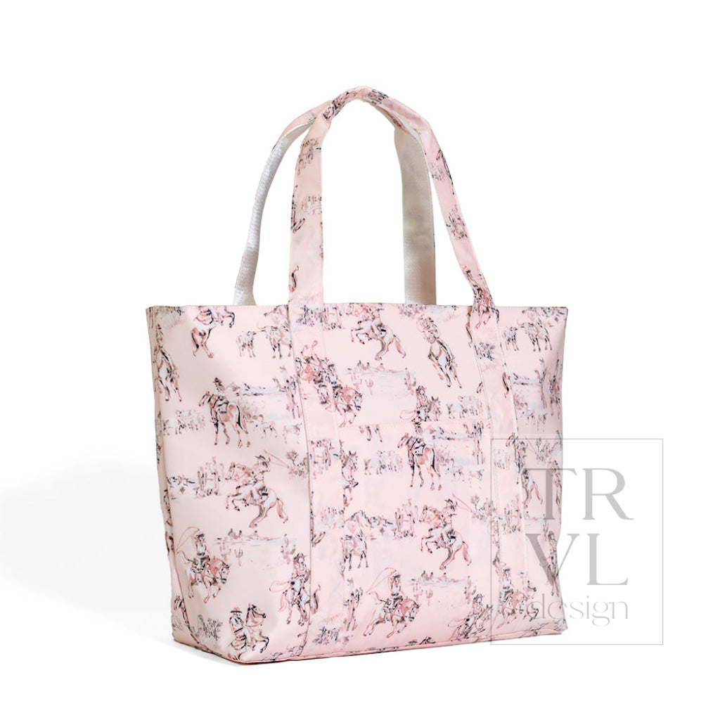 JUMBO TOTE - X-Large Tote COWGIRL TOILE - Tote Bags