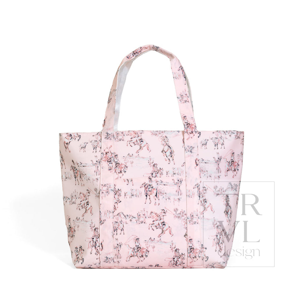 JUMBO TOTE - X-Large Tote COWGIRL TOILE - Tote Bags