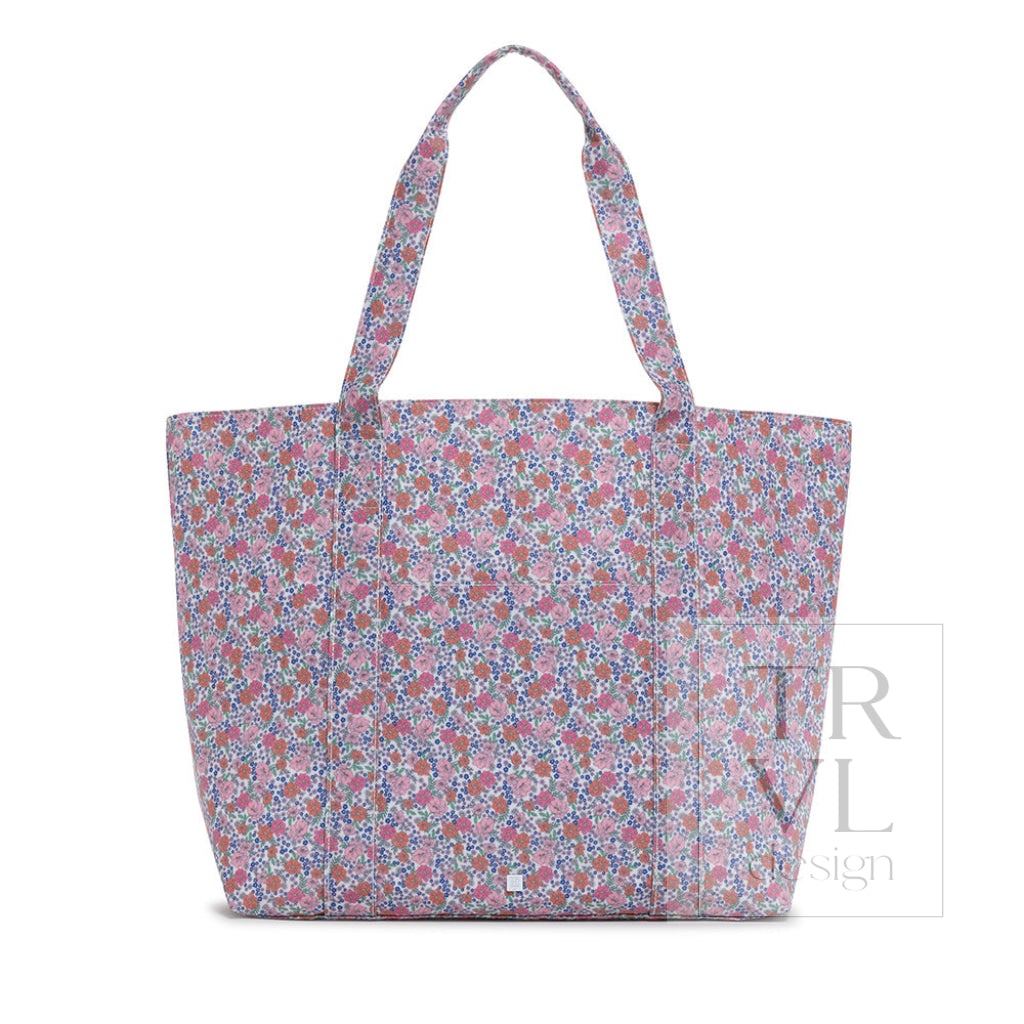 JUMBO TOTE - X-Large Tote GARDEN FLORAL - Tote Bags