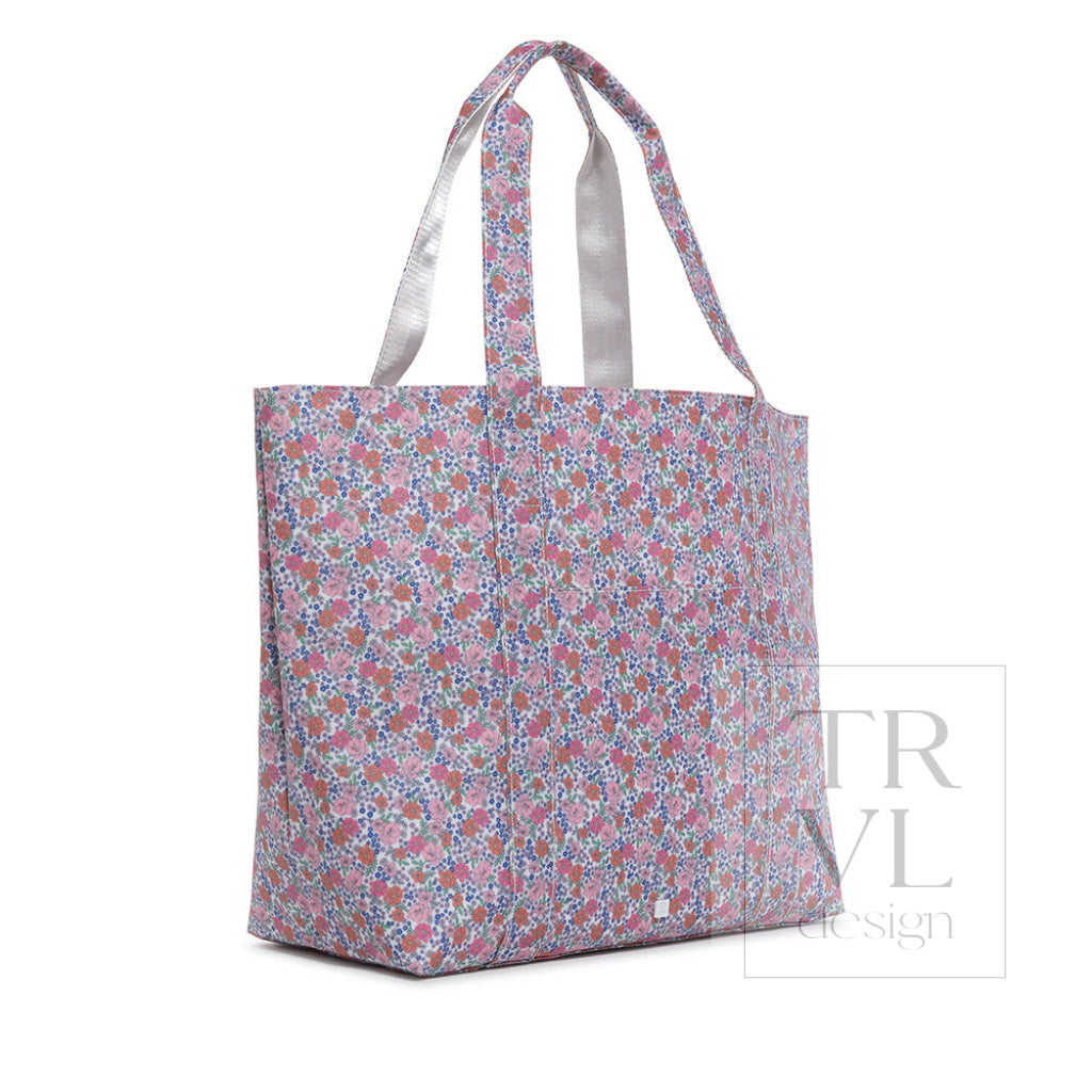 JUMBO TOTE - X-Large Tote GARDEN FLORAL - Tote Bags