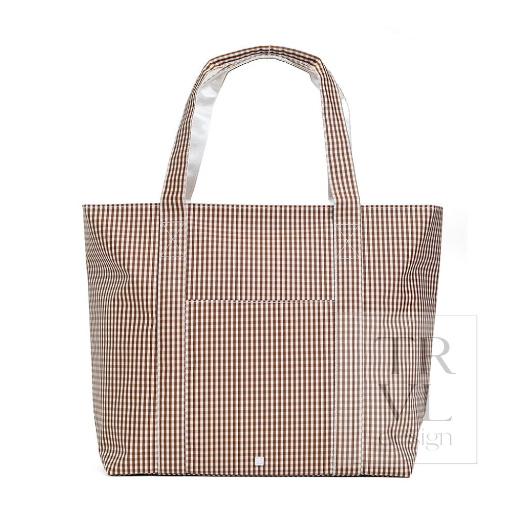 JUMBO TOTE - X-Large Tote GINGHAM COCO - Tote Bags