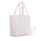 JUMBO TOTE - X-Large Tote PIMLICO PLAID PINK - Tote Bags