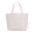 JUMBO TOTE - X-Large Tote PIMLICO PLAID PINK - Tote Bags