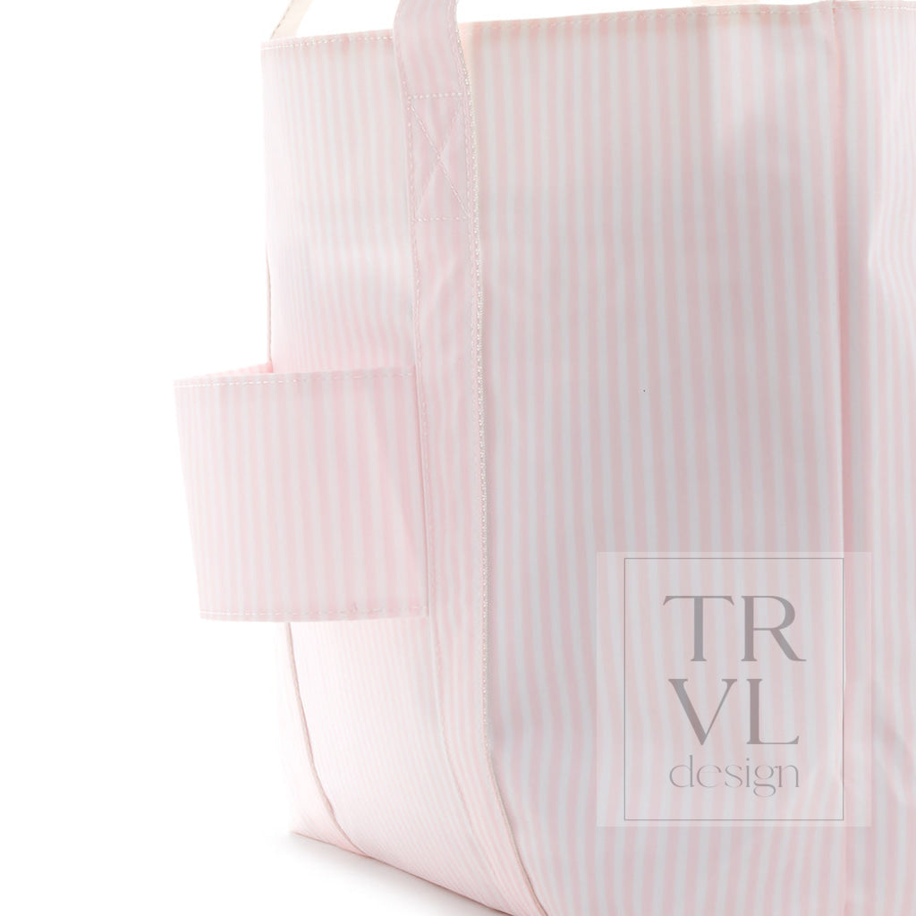 Jumbo Tote - X-Large Tote Pimlico Stripe Pink *New!