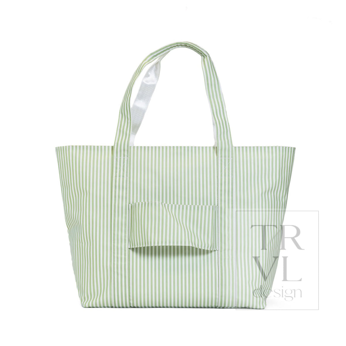 JUMBO TOTE - X-Large Tote PIMLICO STRIPE SAGE - Tote Bags