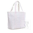 JUMBO TOTE - X-Large Tote RIBBON FLORAL PINK - Tote Bags