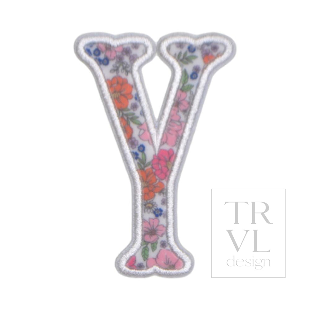 Garden Floral Appliqué Letters *2 Pc Pre-Pack*