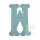 LETTER APPLIQUÉS - LARGE LAKE BLUE CANVAS *2 PC PRE-PACK* - Decorative Stickers