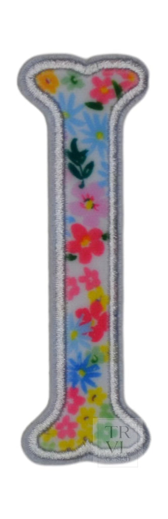 MEADOW FLORAL APPLIQUÉ LETTERS