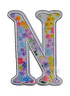 MEADOW FLORAL APPLIQUÉ LETTERS *2 PC PRE-PACK*