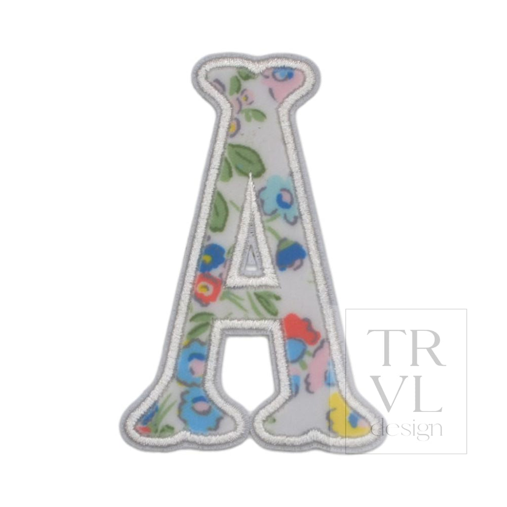 Posies Appliqué Letters *2 Pc Pre-Pack* Letter A