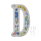 Posies Appliqué Letters *2 Pc Pre-Pack* Letter D
