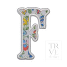 Posies Appliqué Letters *2 Pc Pre-Pack* Letter F