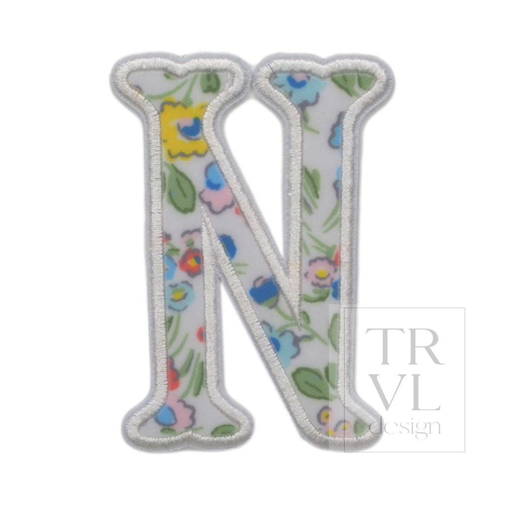 Posies Appliqué Letters *2 Pc Pre-Pack* Letter N