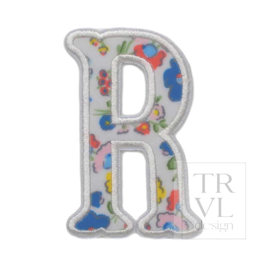 Posies Appliqué Letters *2 Pc Pre-Pack* Letter R