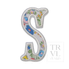 Posies Appliqué Letters *2 Pc Pre-Pack* Letter S