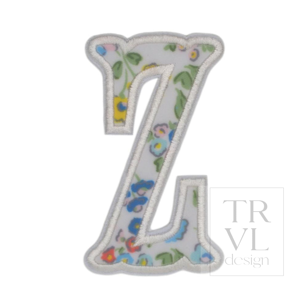 Posies Appliqué Letters *2 Pc Pre-Pack* Letter Z