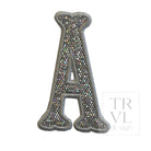 Silver Glitter Appliqué Letters *2 Pc Pre - Pack* Letter A
