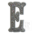 Silver Glitter Appliqué Letters *2 Pc Pre - Pack* Letter E