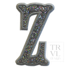 Silver Glitter Appliqué Letters *2 Pc Pre-Pack* Letter Z