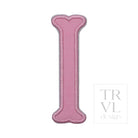 Pink Canvas Appliqué Letters *2 Pc Pre-Pack* Letter I