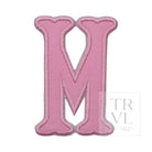 Pink Canvas Appliqué Letters *2 Pc Pre-Pack* Letter M