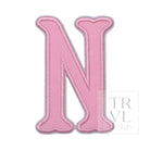 Pink Canvas Appliqué Letters *2 Pc Pre-Pack* Letter N