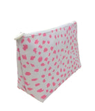 SPOT ON! CLUTCH BAG - SPOT PINK