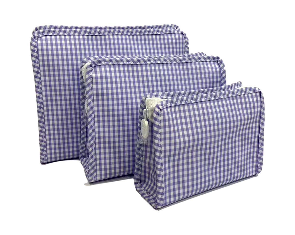 ROADIE MEDIUM - GINGHAM LILAC