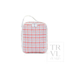 LUNCH BOX Insulated Lunch Bag - CLASSIC PLAID RED - Lunch Bags